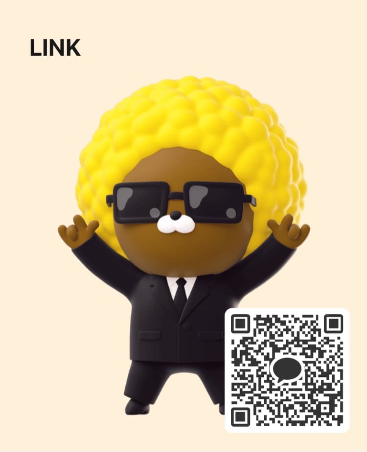 LINK JAPANのKakaoTalkアカウントを追加するQRコード