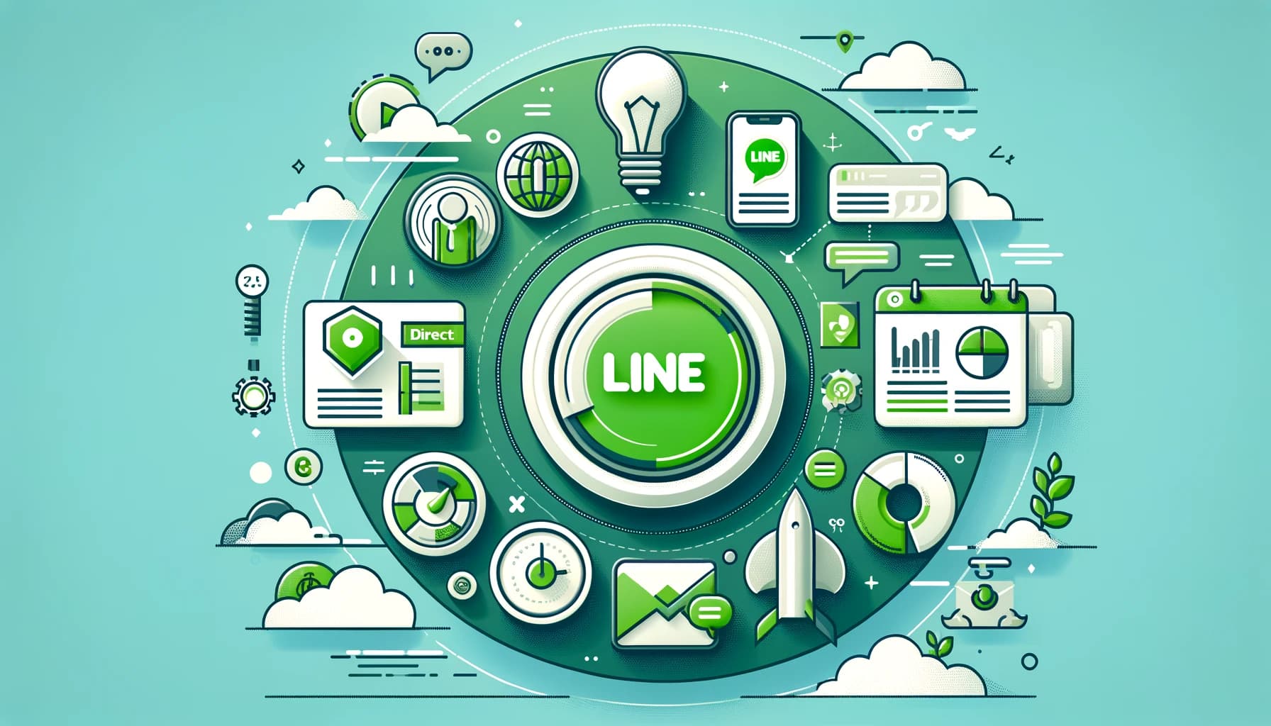 株式会社LINK LINEリッチメニュー制作